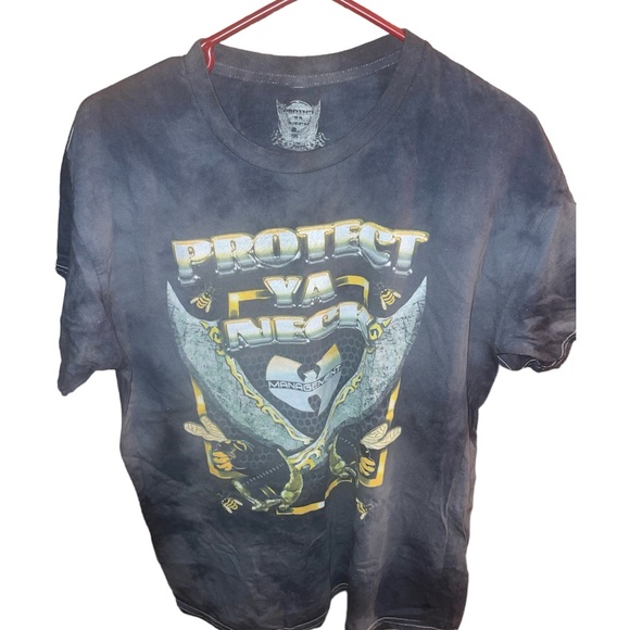 Other - Wu Tang Clan Bleach Tie Dye Graphic Print Tee T Shirt Men's Officially Licensed